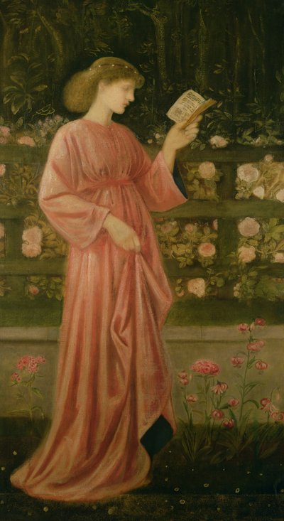 Prinses Sabra (De dochter van de koning) 1865-66 door Edward Burne Jones